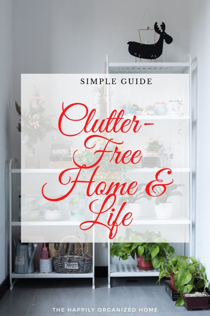 clutter-free home